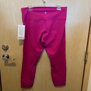 NWT lululemon wunder train HR 25" tight